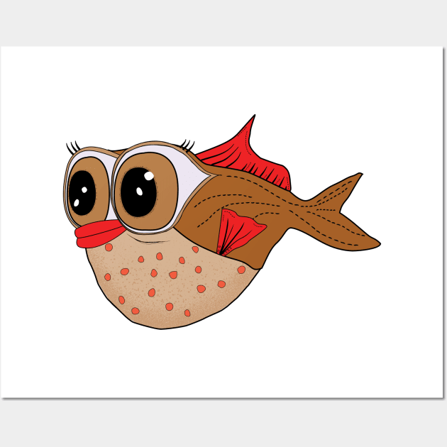 fish Wall Art by sezindarendeillustrations